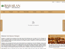 Tablet Screenshot of hotelbaisaranpahalgam.com